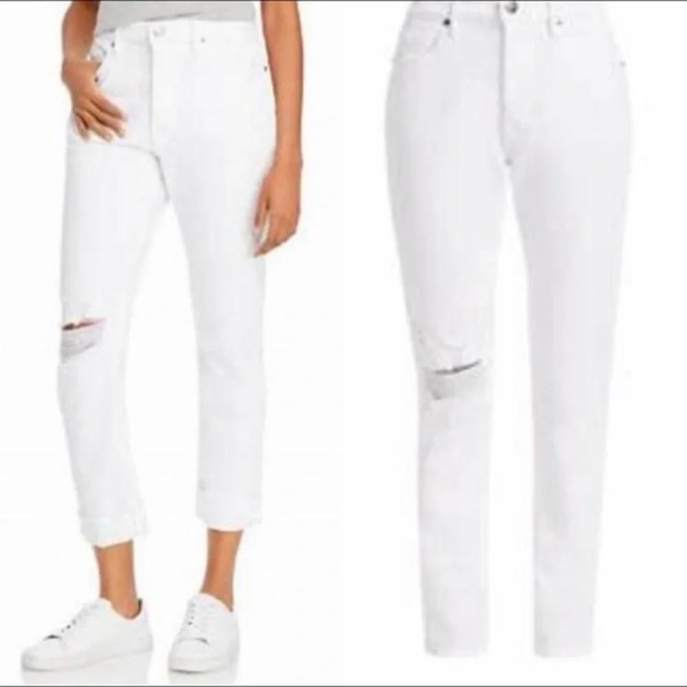 Frame Le Beau Crop‎ in White size 29